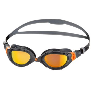Okulary do pływania Zoggs Predator Flex Titanium Lustrzane pomarańczowe