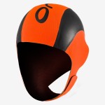 Czepek Neoprenowy Orca Neo - pomarańczowo-czarny