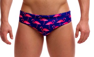 Kąpielówki męskie Funky Trunks Flocked Up - slipy