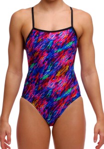 Strój do pływania menstruacyjny FUNKITA Big Bang - Swim Secure Single Strap