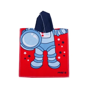 Poncho dziecięce - ręcznik z mikrofibry RAS Space
